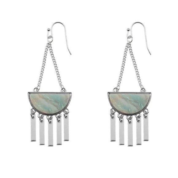 Kinsley Armelle Jewelry - Kinsley Armelle Bianca Collection Solar Earrings